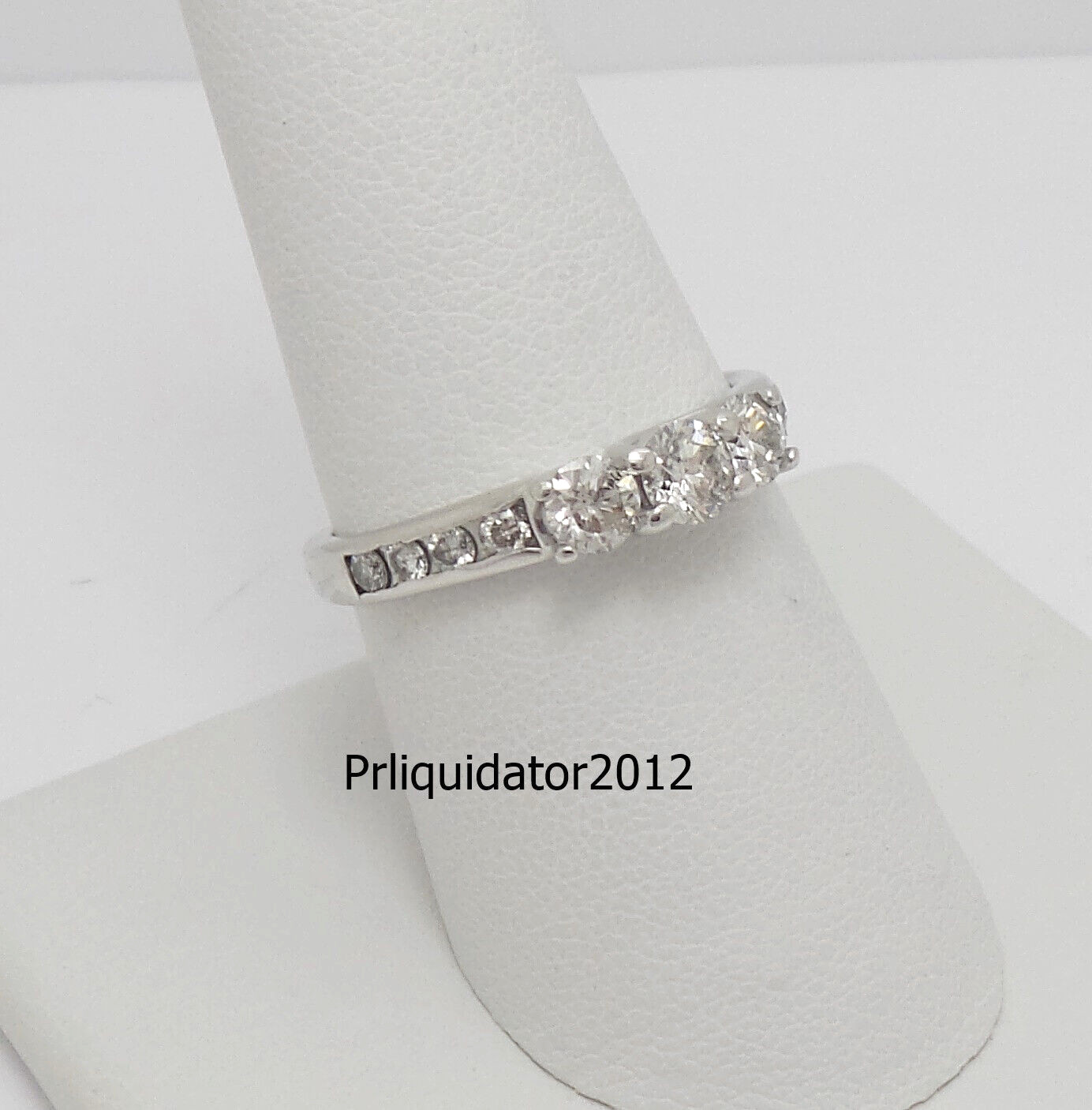 1CT Natural Diamond Engagement Anniversary Wedding Bridal Ring 10K White Gold