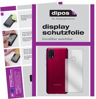 6X Schutzfolie FüR Samsung Galaxy M31 RüCkseite Klar Displayschutzfolie Folie