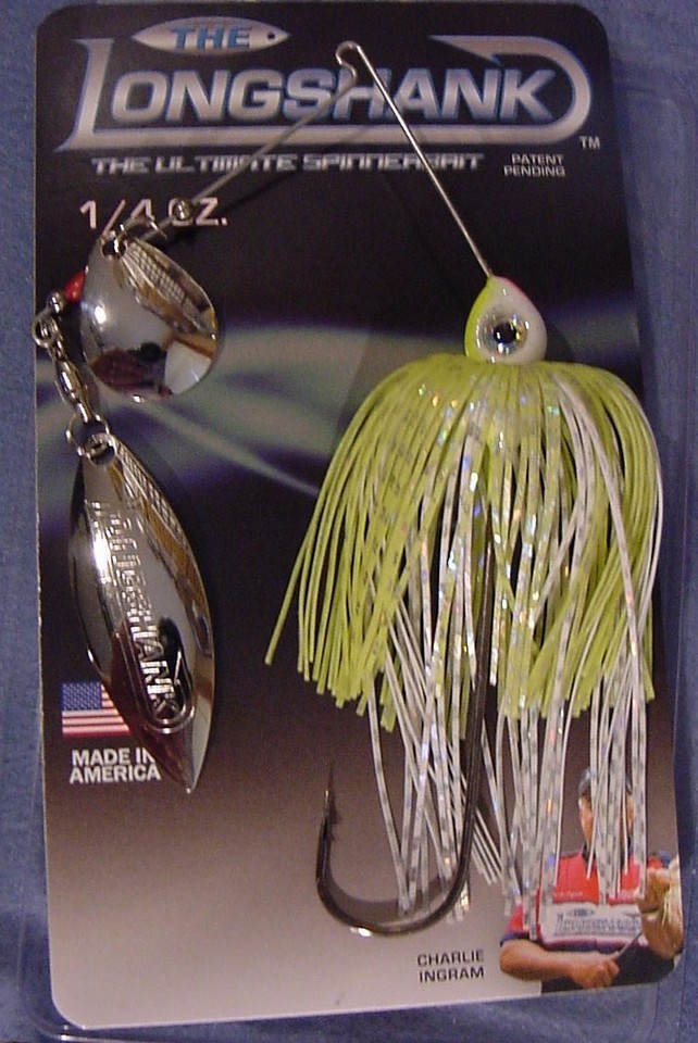 Molix Fs Spinner Dw 1/2 Oz. With The. White Chartreuse Heritage - Foto 2