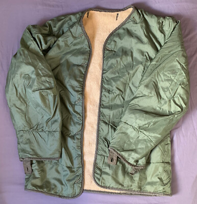 US Army Olive Green ‎ M-1951 Field Jacket Liner Korean War
