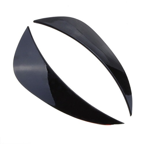 Gloss Black Front Bumper Air Vent Cover Fits Mercedes Benz W205 C-Class 15-18 - Picture 7 of 9