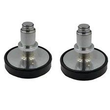 2X Car Lift Rubber tray Heightening Feet Plus High Leg Pads Shaft Diameter 35mm