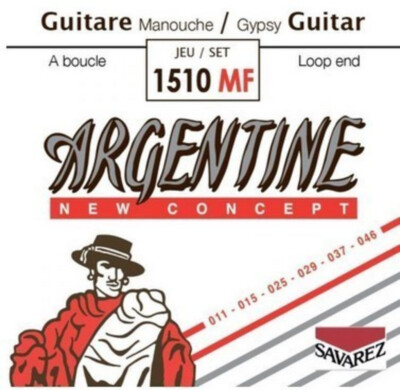 Savarez 1510MF Argentine Gyspy Jazz Saiten - light - loop End