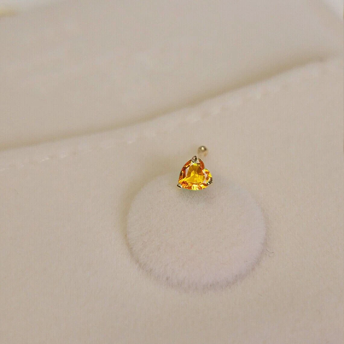 Yellow sapphire nose best sale pin