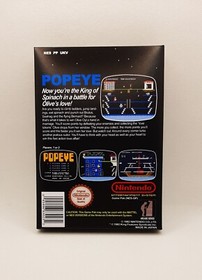 NES -&nbsp;Popeye - Box Cover ONLY