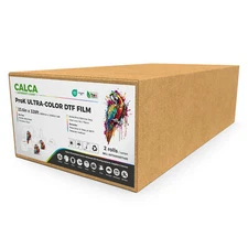 CALCA 2 Rolls 23.6in x 328ft Premium ColorWise DTF Film for 24in DTF Printer
