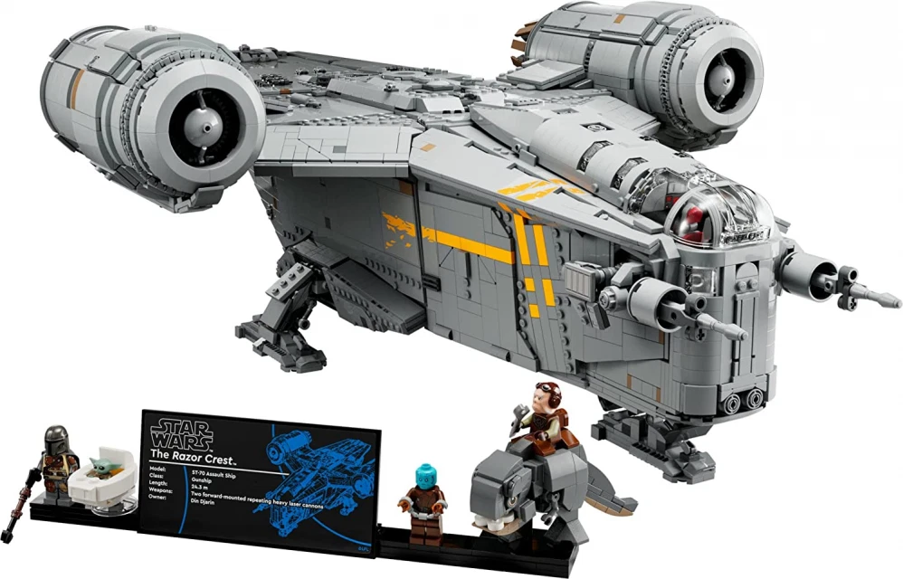 Fake lego razor crest sale