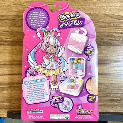 Shopkins Shoppies Doll Marsha Mello Lil' Secrets With Teeny