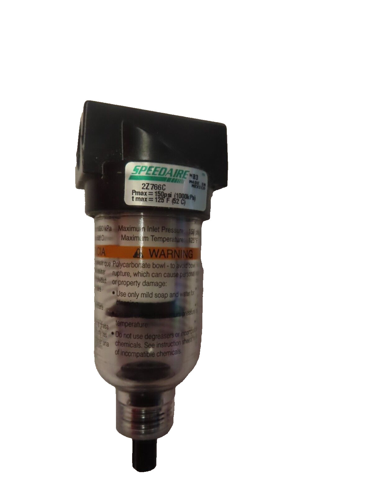 Speedaire #2Z766C Air Line Filter Separator NEW in old box