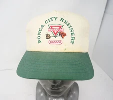 Vintage 1990's Ponca City Oklahoma Refinery Marland Oils Conoco Hat SEE NOTE