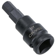 7mm x 45mm 3/8in. Drive Short Impact Impacted Allen Hex Key Socket