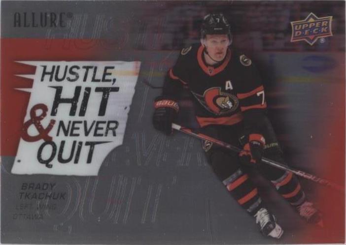 2021-22 Upper Deck Allure - Brady Tkachuk #HH-14 - 1 of 1