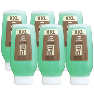 Wella Eimi Sculpt Force Flubber XXL 6 x 250 ml Haargel Set