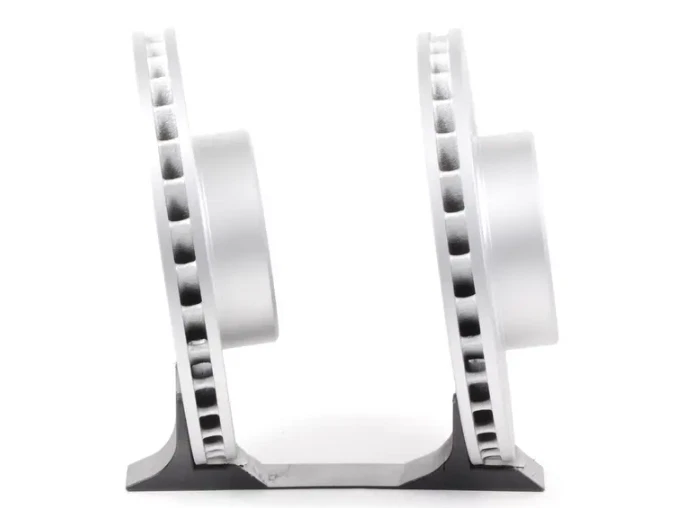 Mercedes Front Left & Right Brake Disc Rotors For CL500 S430 S500 330mm - Image 3 of 4