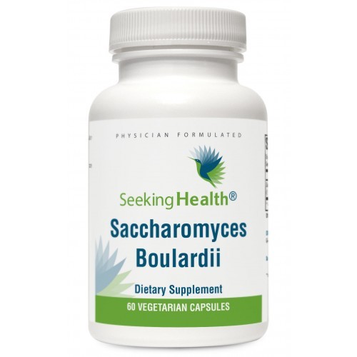 Saccharomyces Boulardii - 5+ billion CFU's -  60 Veg caps - Seeking Health
