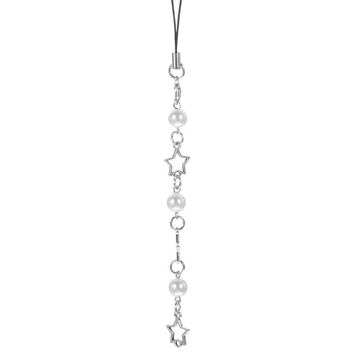 Star Handykette Perlenbesetzter Handyanhänger Handy-Armband-Anhänger - Zdjęcie 6 z 12