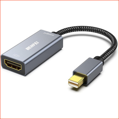 Mini DisplayPort auf HDMI Adapter 4K 60Hz Unidirektional für Computer Monitor