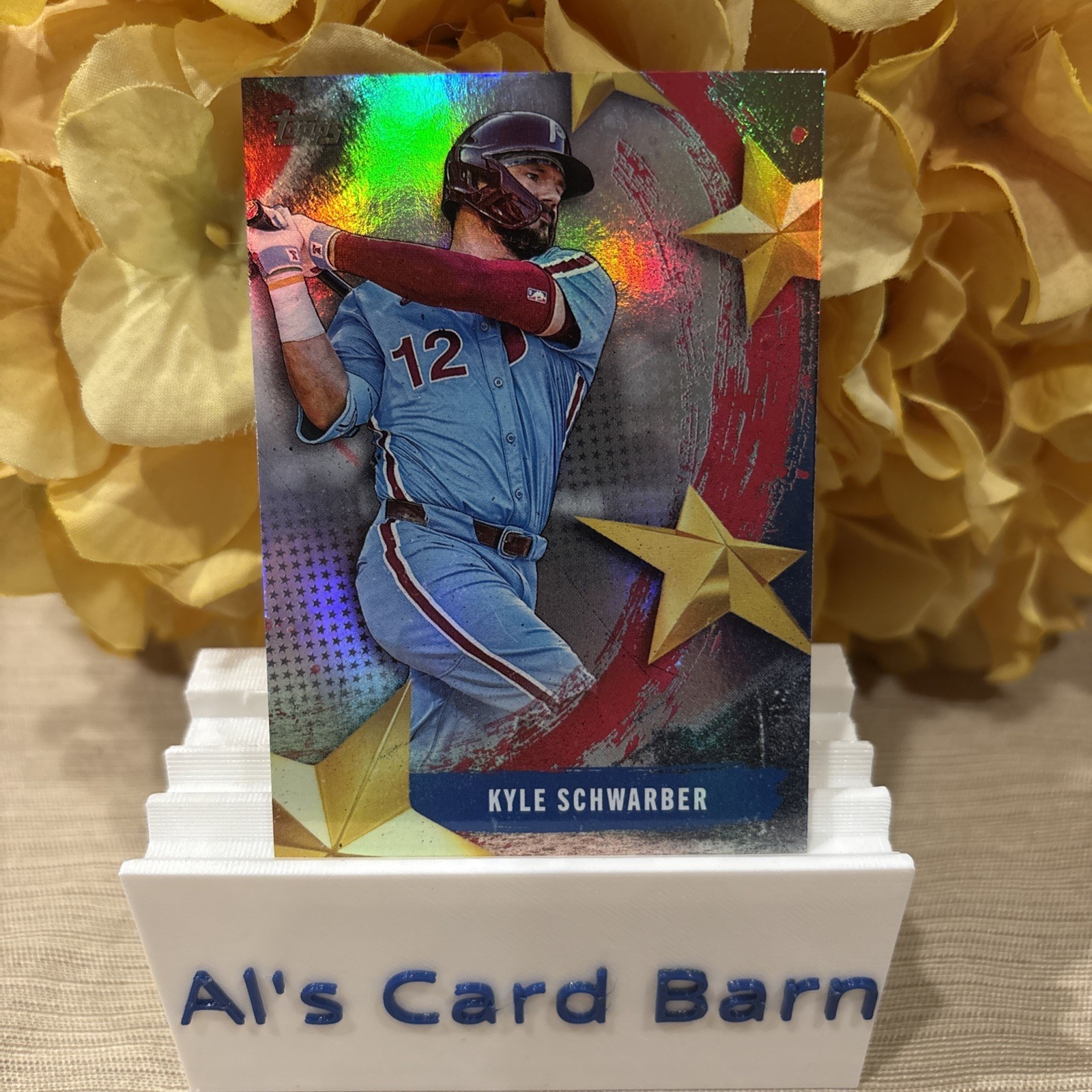2025 Topps Update Series Kyle Schwarber Stars Of MLB #SMLB-82 Phillies Insert