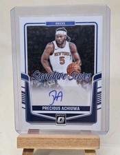Precious Achiuwa Auto 2024-25 Panini Donruss Optic - Signature Series
