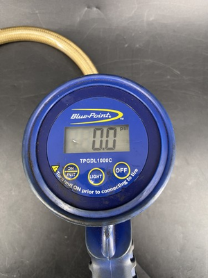 #ad Blue Point by Snap on TPGDL1000C Digital Tire Pressure Gauge Inflator $74.99