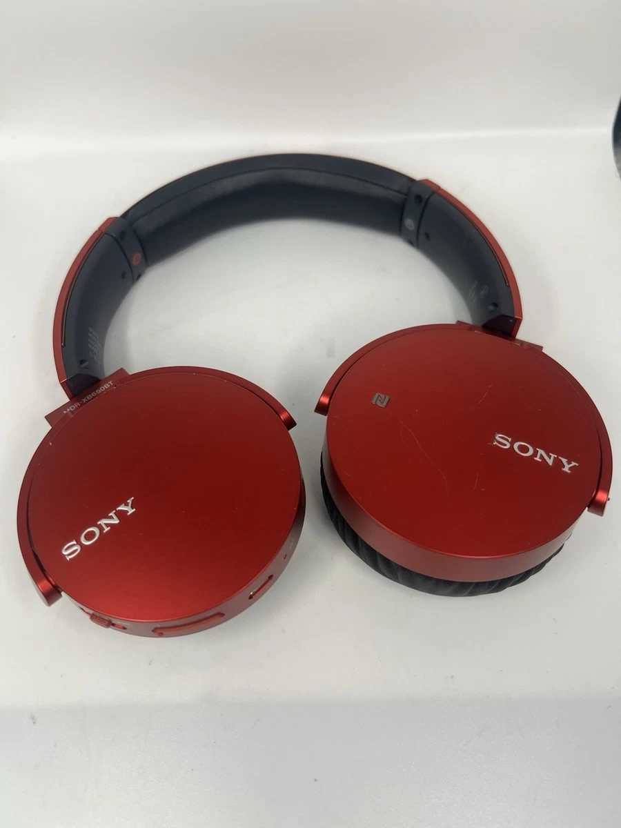 Sony MDR-XB650BT Red Headphones for sale | eBay