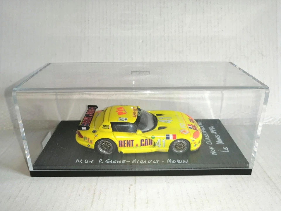 DODGE VIPER HARDTOP #41 1994 LE MANS REF.941441 MINICHAMPS SCALA 1/43 - Immagine 2 di 2