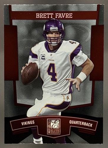 2010 Panini Donruss Elite Brett Favre #55 card