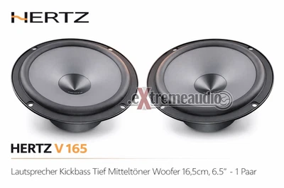 Haut-parleur Hertz UNO V 165 kickbass woofer basse 16,5 cm - 1 paire - Photo 1/4