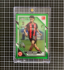 Nathaniel Brown Chrome Bundesliga 2025/26 Green /99
