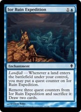 1 x Ior Ruin Expedition - Foil - Zendikar - Moderate Play - MTG