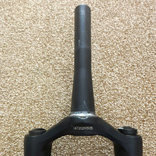 RockShox gold 29in 150mm Tapered Lockout Suspension Fork Black