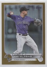 2022 Topps Update Gold Foil Jose Iglesias #US189 w7v