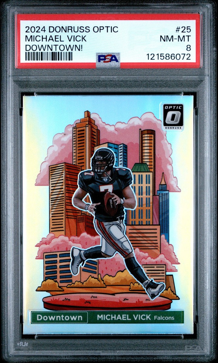 2024 Panini Donruss Optic - Downtown! Michael Vick #25 for sale