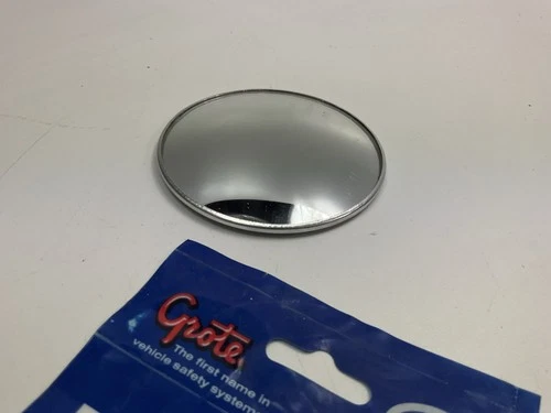 Grote 12004 Round 3" Stick On Convex Mirror Instantly Bonds