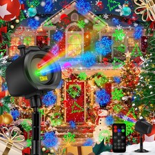 32 Pattern Christmas Projector with Remote - Indoor/Outdoor Holiday Lights