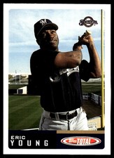 Eric Young 2002 Topps Total #935 Brewers MLB READ FREE SHIPPING AutographDen