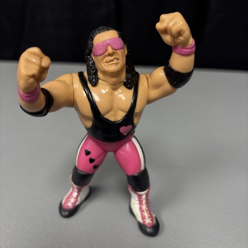 WWF Hasbro Bret the Hitman Hart Series 4 Pink WWE ...