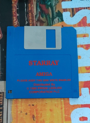 StarRay (Prism Leisure 1990) Commodore Amiga (Disk) works 16-bit classic