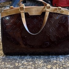Louis Vuitton Vernis Bordeaux Monogram Top Ha...