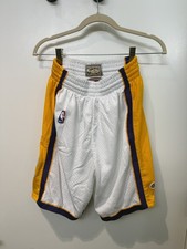 Mitchell & Ness NBA Swingman Shorts Los Angeles Lakers 09 White
