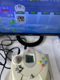 Genuine Sega Dreamcast Visual Memory Unit VMU Memory Card White HKT-7000 CLEAN