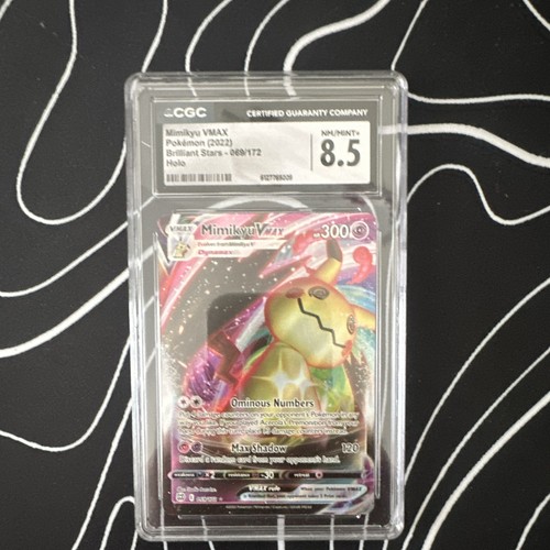 Wizards Mimikyu VMAX Ultra Rare Holo 069/172 CGC 8.5 English 2022