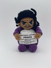 Emotional support Crocheted Prince Doll