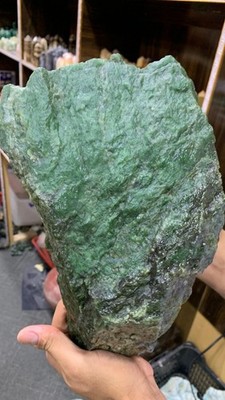 6kg Natural Nephrite Jade  Raw Stone Top Quality Mineral Specimen