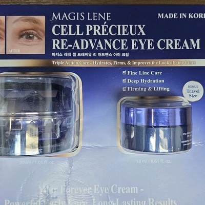 MAGIS LENE Cell Precieux Re-Advance Eye Cream Hydration Firming Travel & Regula 