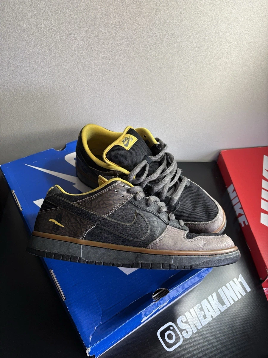 Nike Dunk Premium SB Low Yellow Curb for Sale | Authenticity