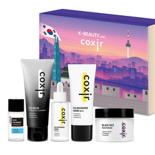 Seoul Glow Korean Skincare Gift Set, 5-Step Routine TXA, Black Rice Snail Mu