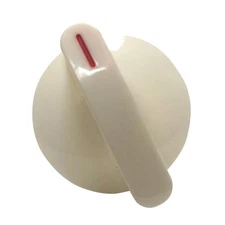 Appli Parts WH1X2721AP White Selector Knob Compatible with General Electric WE1X
