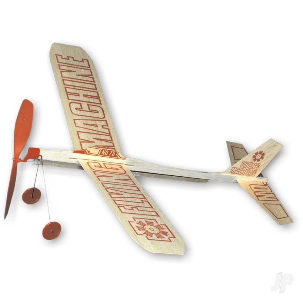 Guillow Flying Machine Balsa Model Aircraft Kit 17"" WINGSPAN  GUI75