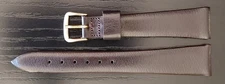 Vintage NOS 1960's Kreisler 11/16" (17.5mm) Brown Saddle Leather Watch Band
